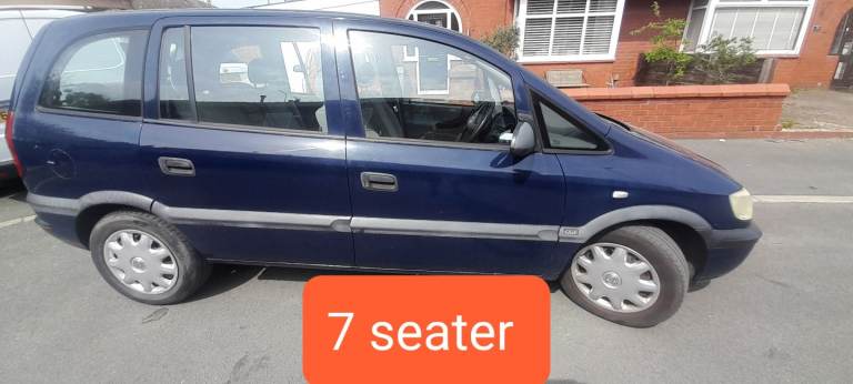 7 seater  zafira 