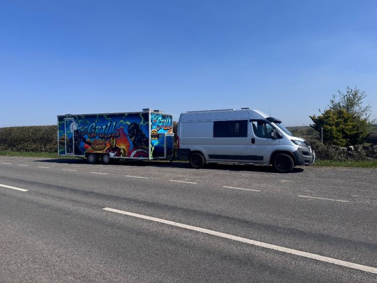 Catering trailer Burger Van chippy business 