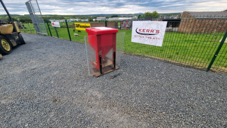 Quad atv Evans and pearce electric broadcaster tractor 