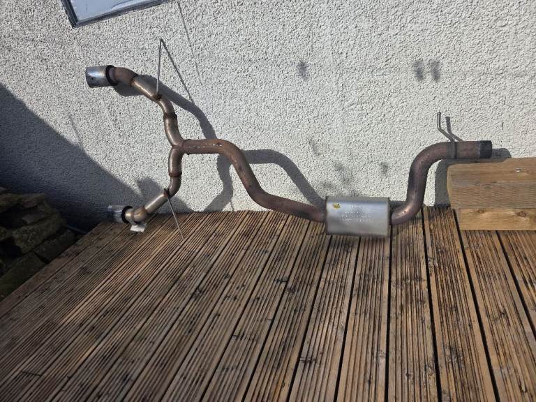 Audi TT MK3 2.0 Tfsi exhaust backbox delete