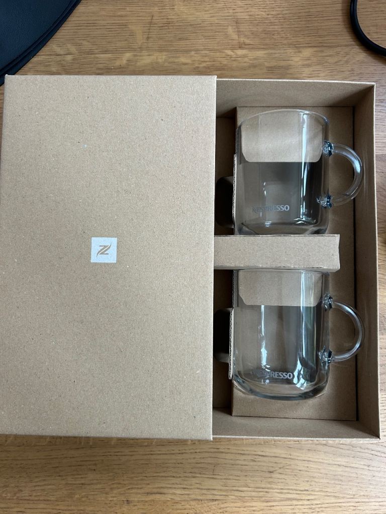 Nespresso Coffee Mugs x2