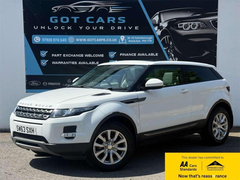 Land Rover Range Rover Evoque 2.2 SD4 Pure Tech Coupe 3dr Diesel Auto 4WD Euro 5 (s/s) (190 ps) D...