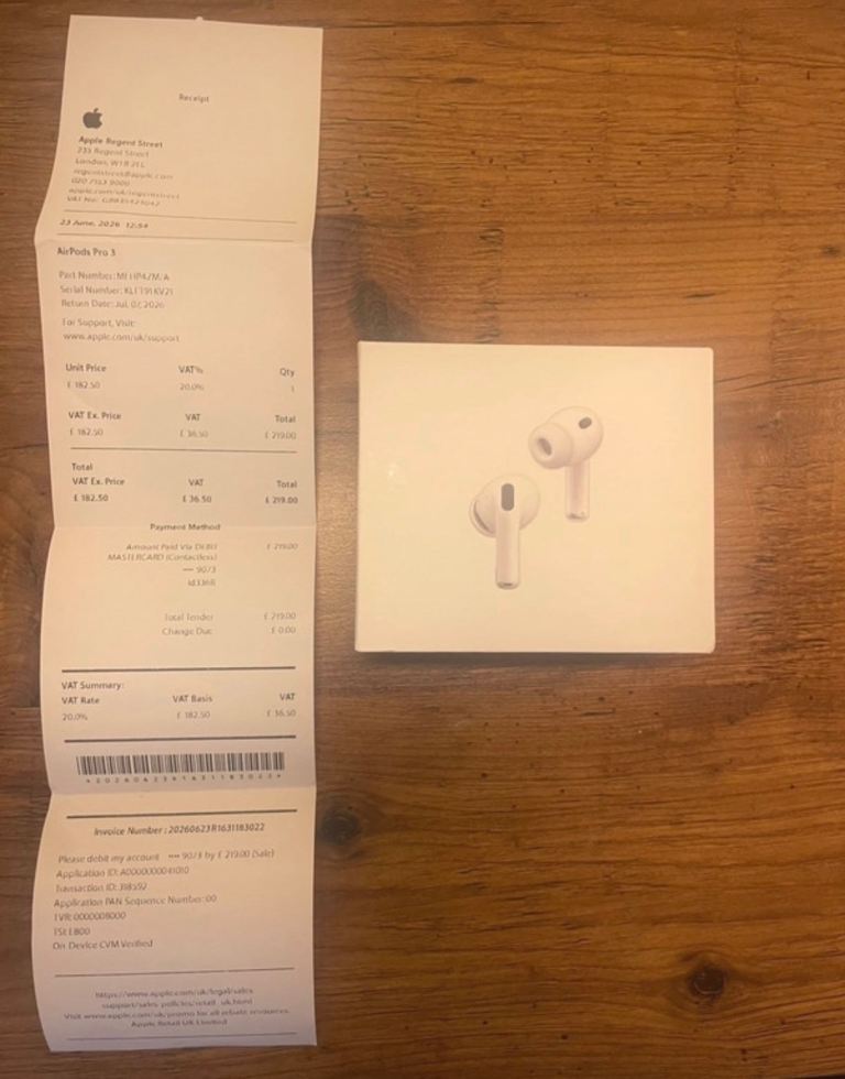 Apple AirPods Pro 3 (2nd Gen) – Brand New, Sealed