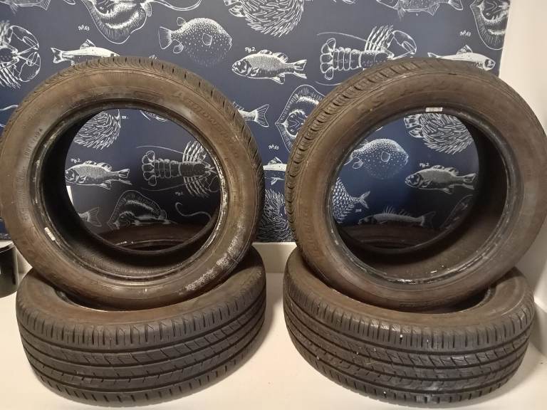 185/55/15 tyres, 90% tread/new/8mm Bristol to Gloucester area