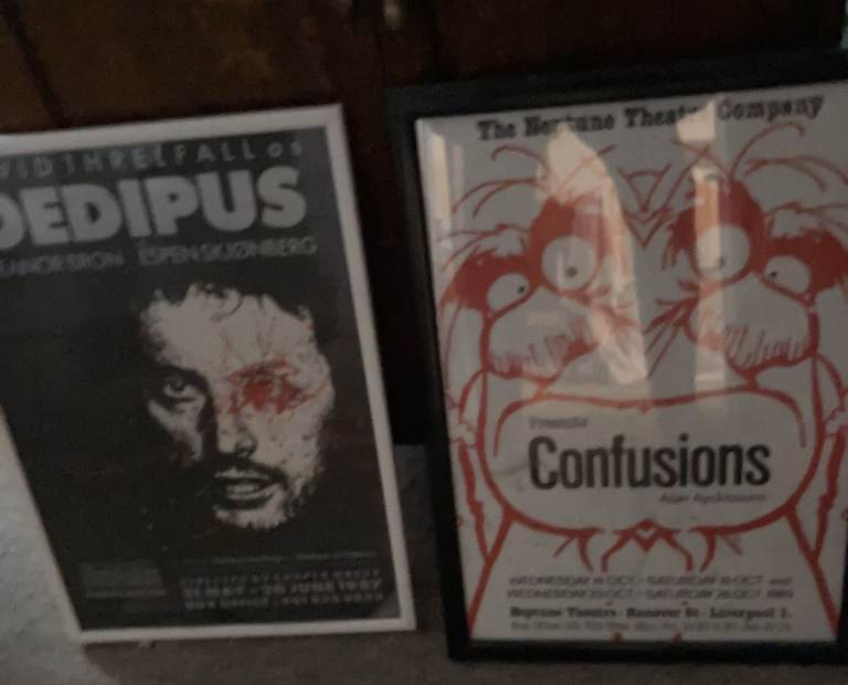 2 Framed Theatre Posters