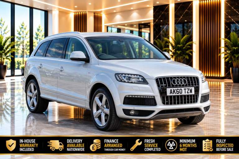 2010 Audi Q7 3.0 TDI Quattro S Line 5dr Tip Auto [8] ESTATE Diesel Automatic