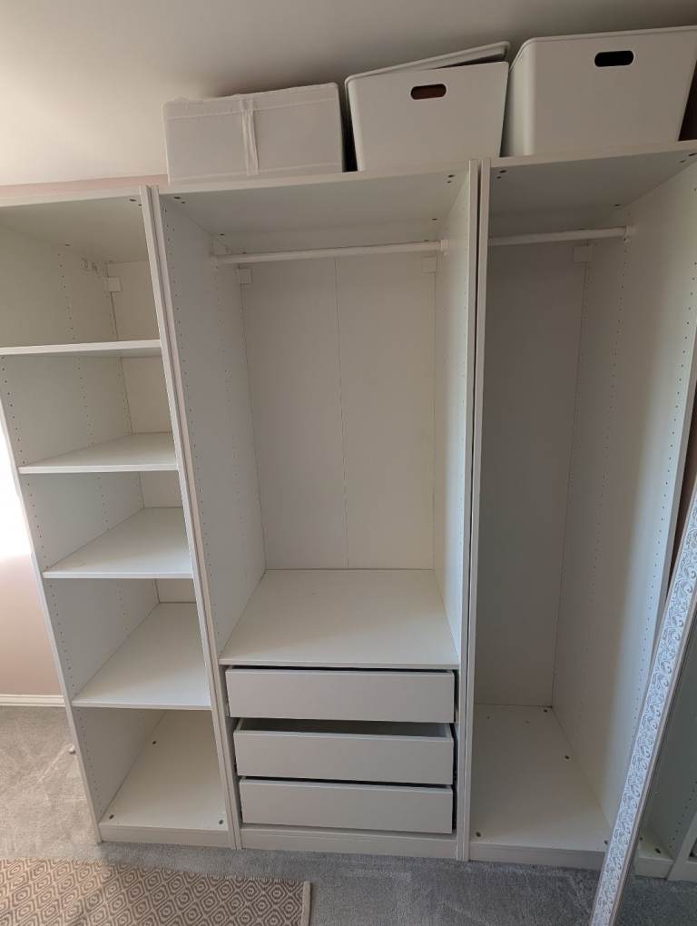 3 piece IKEA wardrobes 