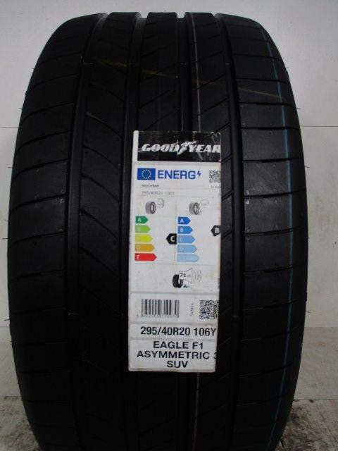 G236 1X 295/40/20 106Y GOODYEAR EAGLE F1 ASYMMETRIC 3 SUV N0 1X NEW TYRE DOT 2123