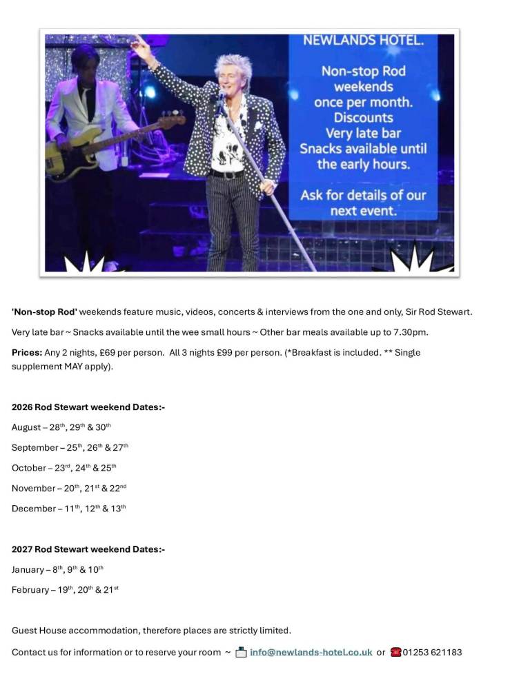 rod stewart. parties 