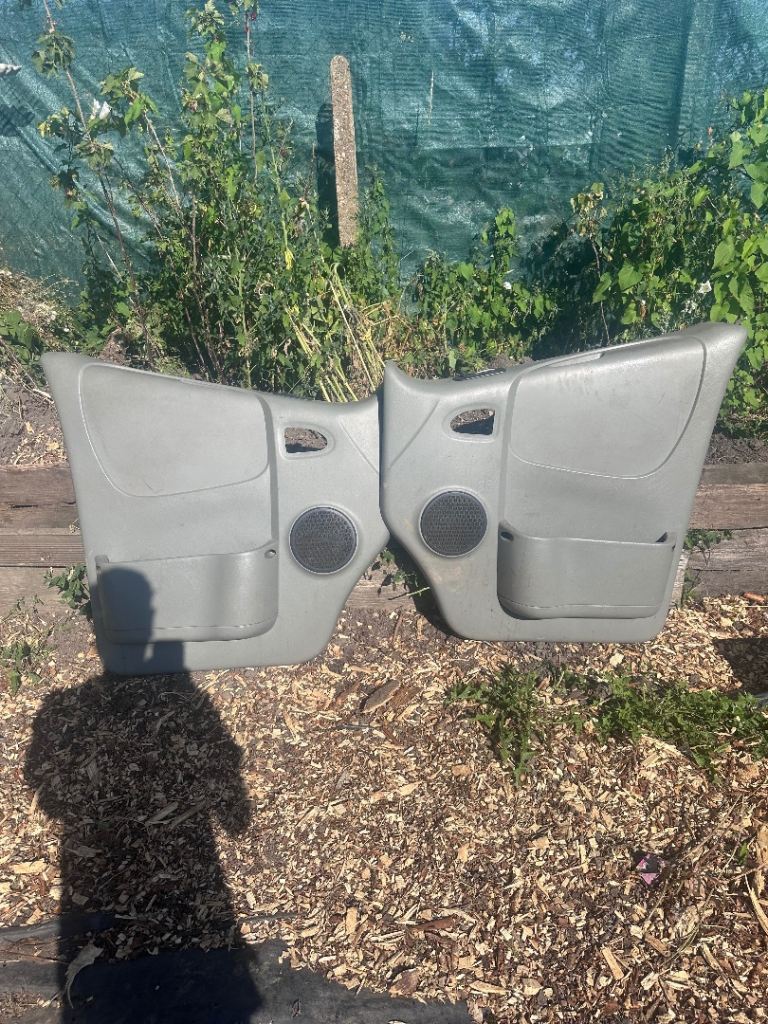 Vauxhall vivaro gray door card panels