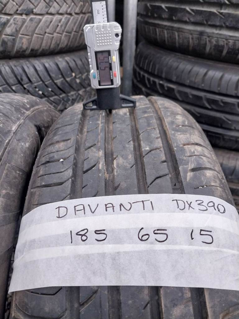Part worn tyres Davanti 185 65 15 - set of 2
