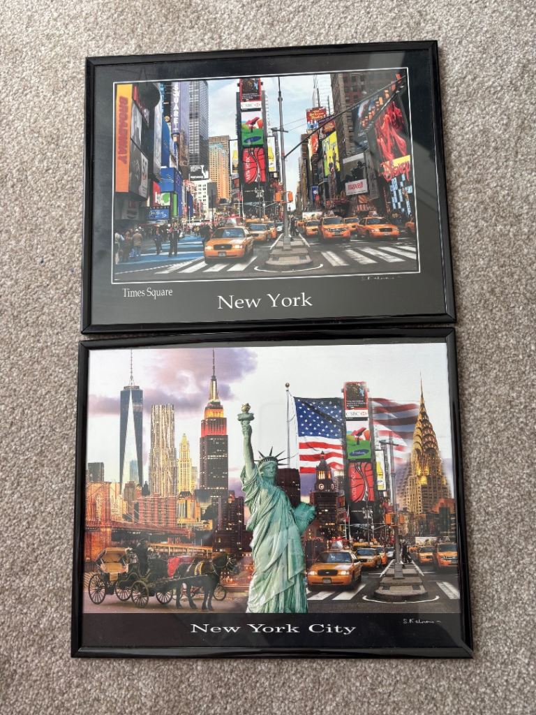 2 x New York pictures 