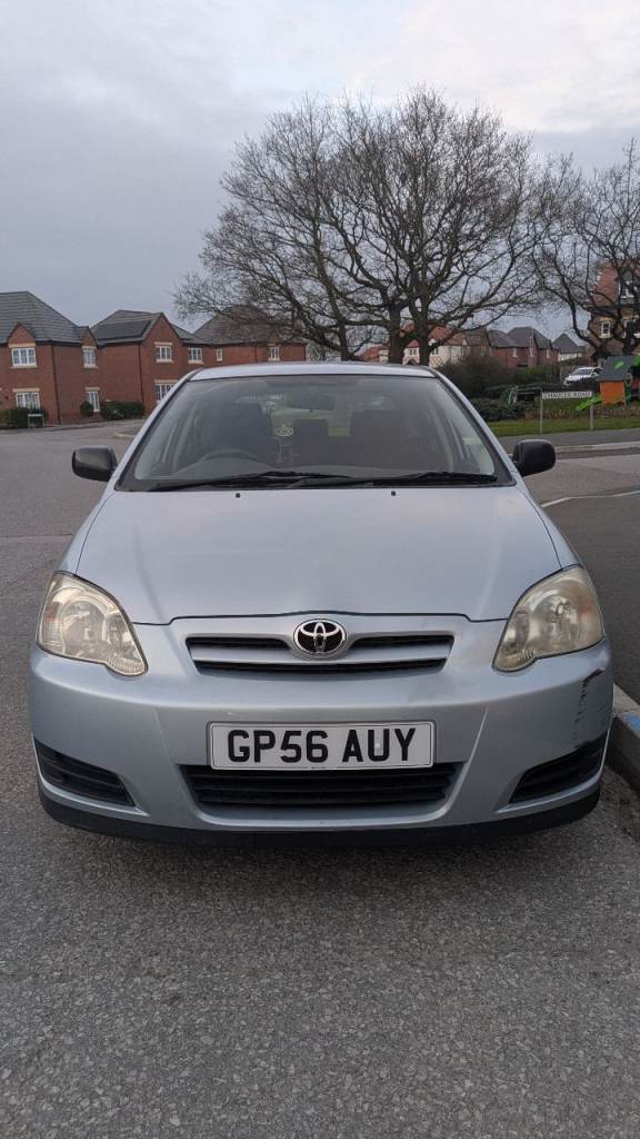 Blue Toyota Corolla Petrol 1.4 