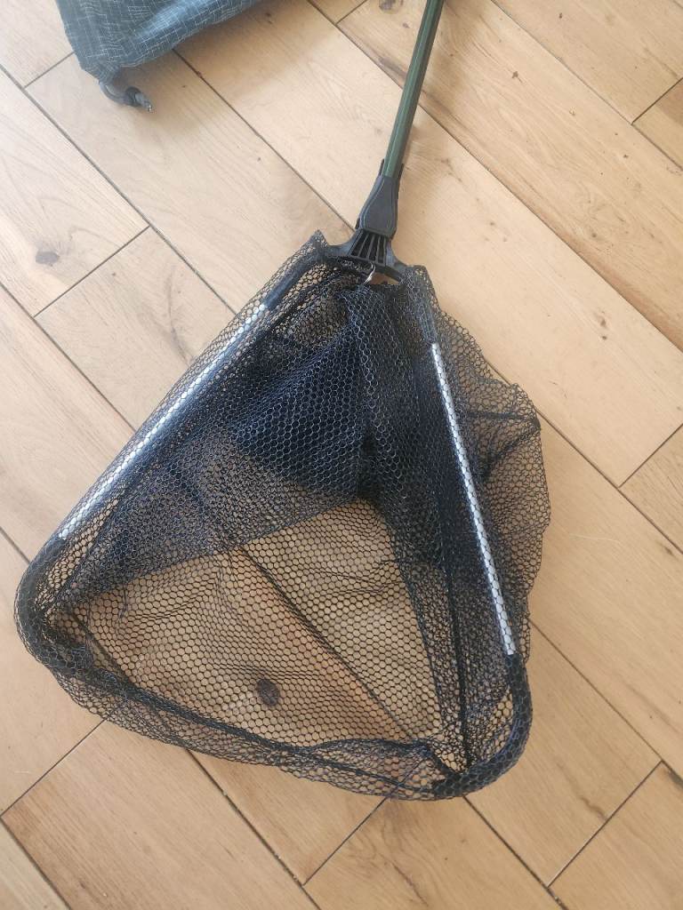 Rodeel Folding Landing Net – Telescopic Fishing Net with Carry Bag
