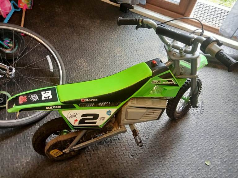 Electric motor bike for parts or repair