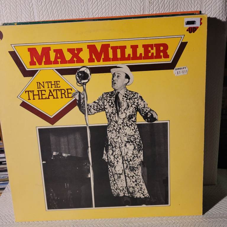 Max Miller In The Theatre Vinyl LP Record. R2/4