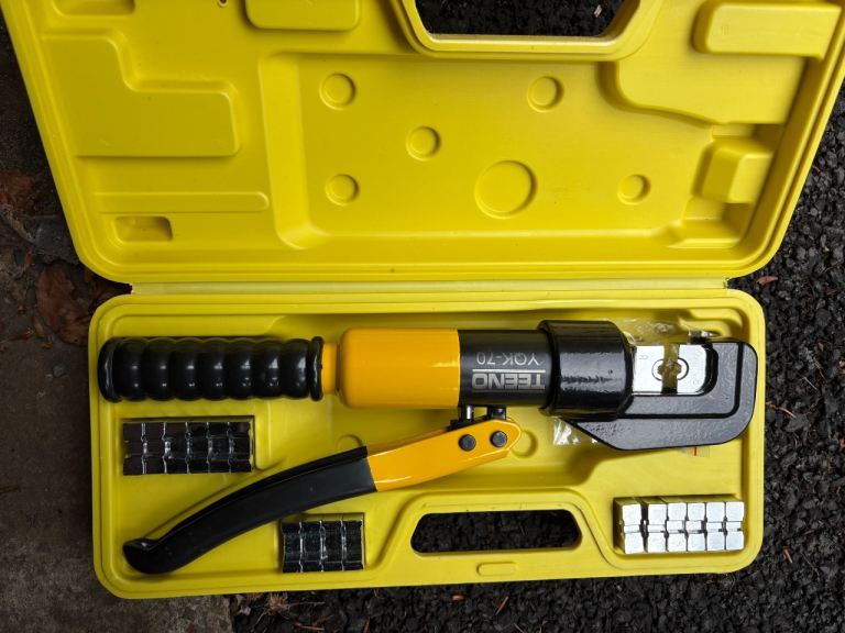 Hydronic crimper for sale as new 