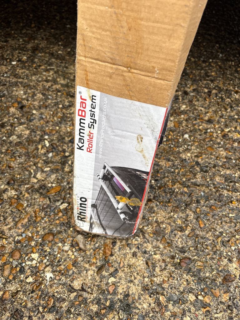 Rhino roof bar roller system 