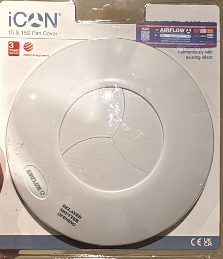 Icon 15 / 15S Extractor Fan Cover Replacement