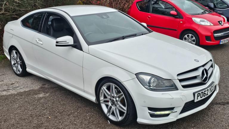 2012 Mercedes-Benz C Class C180 [1.6] BlueEFFICIENCY AMG Sport Plus 2dr COUPE Petrol Manual