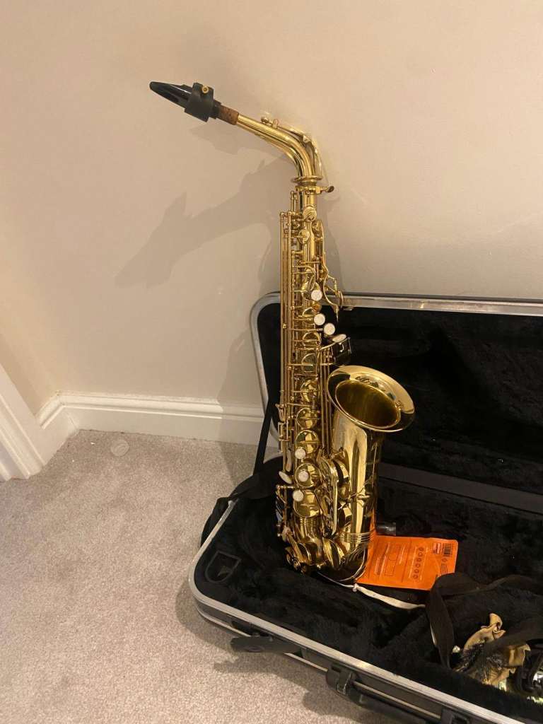 Trevor James The Horn Revolution Alto Saxophone – Gold Lacquer – Original Mouthpiece & Hard Case