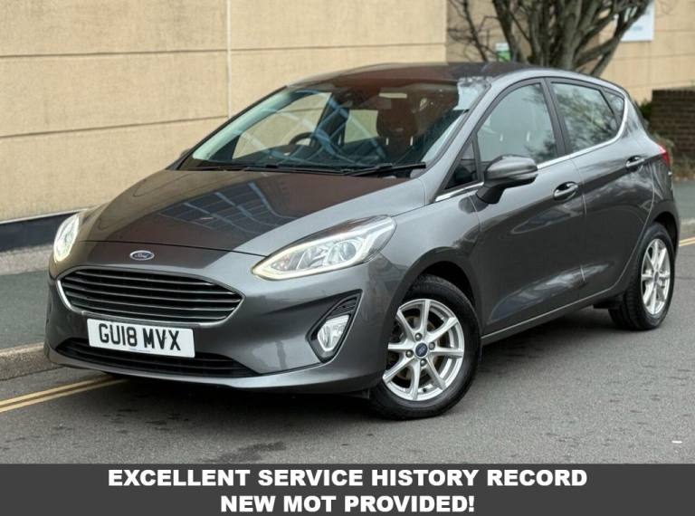 2018 Ford Fiesta 1.0T EcoBoost Zetec Hatchback 5dr Petrol Manual Euro 6 (s/s) (100 ps) Hatchback ...