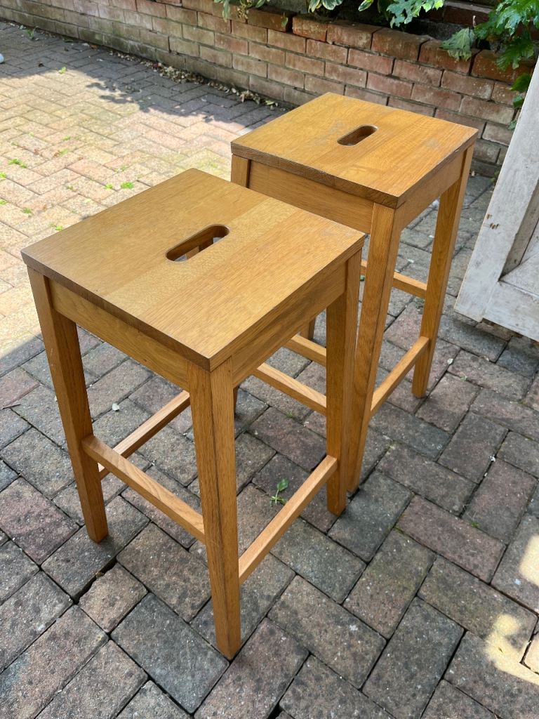 Oak Bar stool - Habitat 