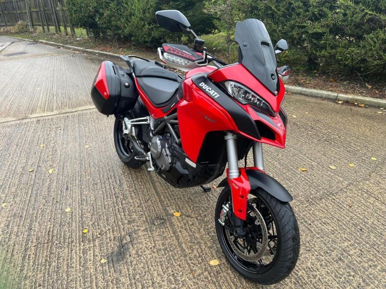2019 69 DUCATI MULTISTRADA 1260 S DVT HIGH SPEC TOURER ADVENTURE HISTORY PANNIER