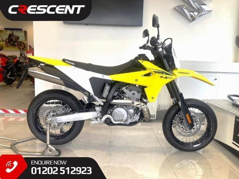 2026 SUZUKI DR-Z4SM CRESCENT EDITION YELLOW - BRAND NEW UN REGISTERED 