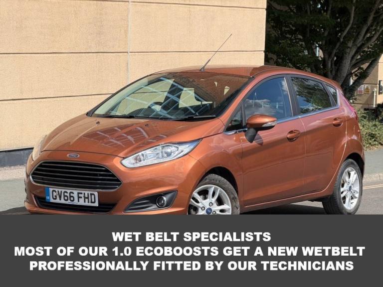 2016 Ford Fiesta 1.0T EcoBoost Zetec Hatchback 5dr Petrol Manual Euro 6 (s/s) (100 ps) Hatchback ...