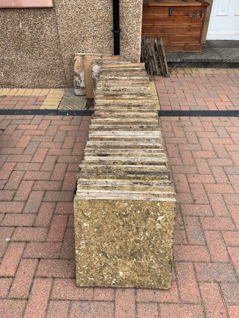 Free garden paving patio slabs pavers  30 LEFT PENDING COLLECTION OF THE OTHERS 