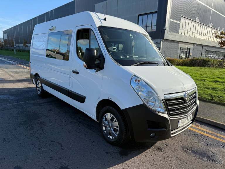 2019 Vauxhall Movano 2.3 CDTI H2 Van 130ps Crew Van Diesel Manual