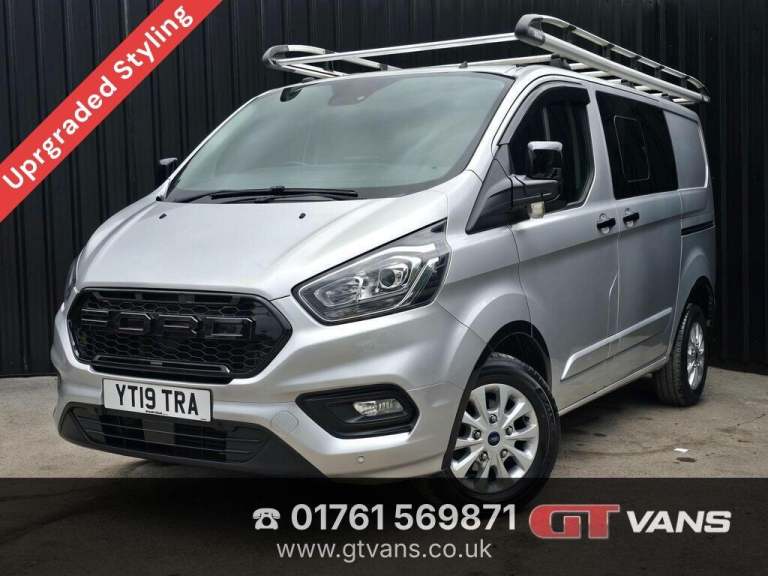 2019 Ford Transit Custom 2.0 320 EcoBlue Limited Crew Van L1 H1 Euro 6 5dr (6 Seat) PANEL VAN Die...