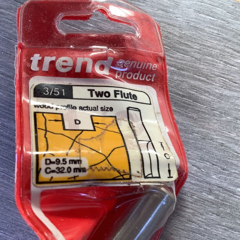 Trend Router Bit Set - Various Profiles, NEW