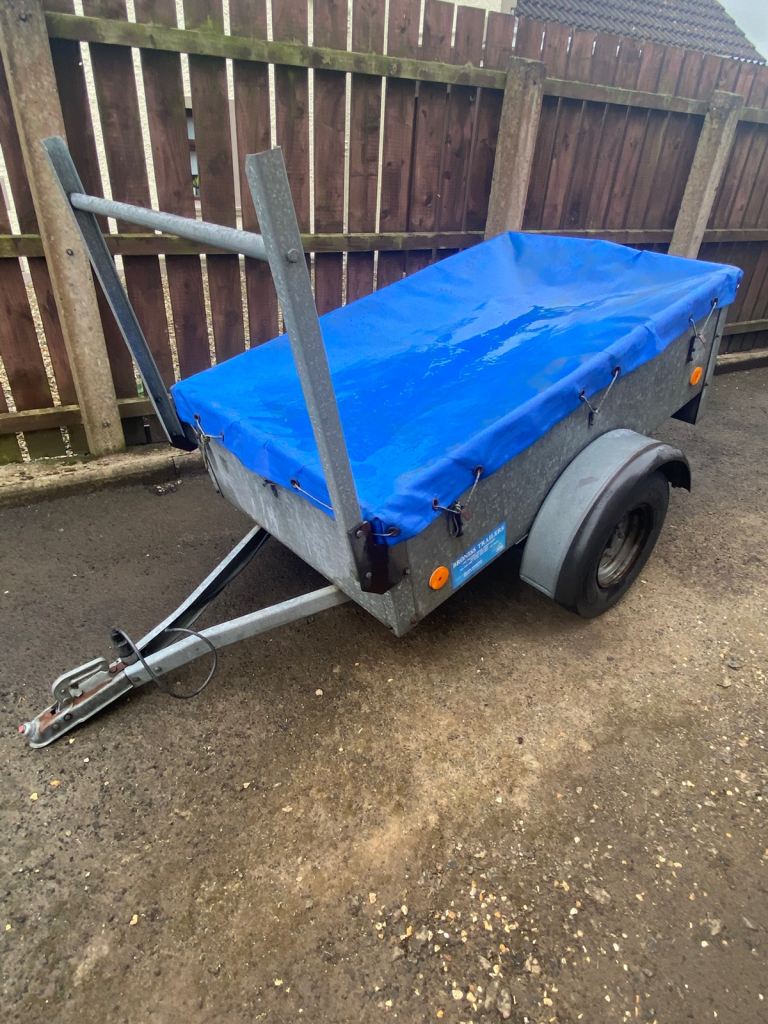 Broniss Galvanised Car Trailer 