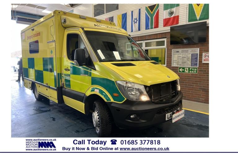 2015 Mercedes-Benz Sprinter 3.0CDI 190PS AUTO MACNEILLIE BODY AMBULANCE / CAMPER ----------------...