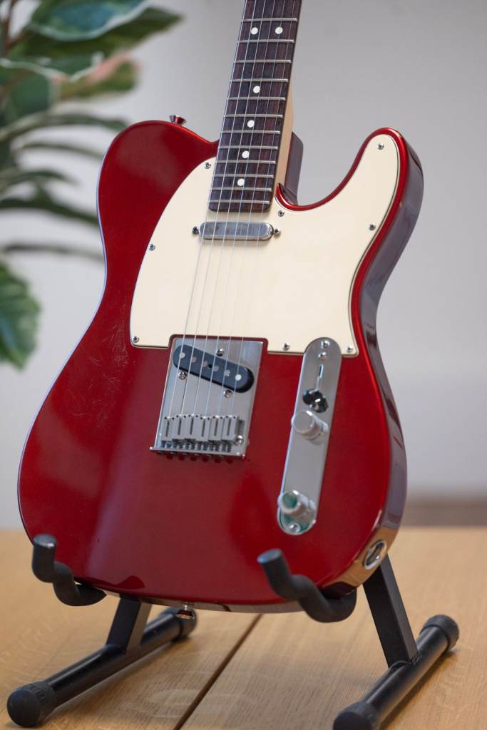 2006 Fender USA American Standard Telecaster Chrome Red Rosewood