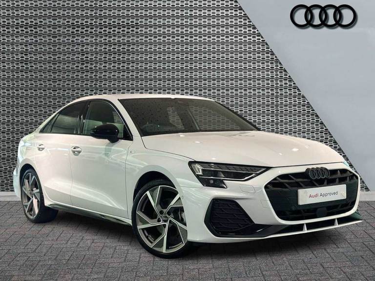 2025 Audi A3 35 TFSI Black Edition 4dr S Tronic Saloon Petrol Automatic