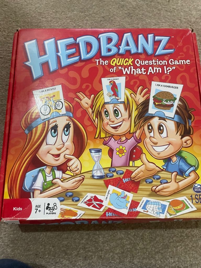Hedbanz board game 
