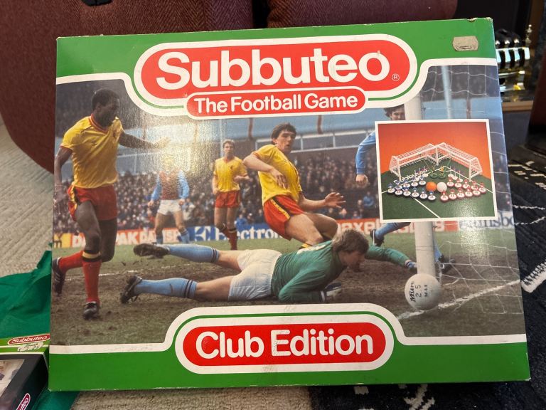 Subbuteo set with rare extra teams!!
