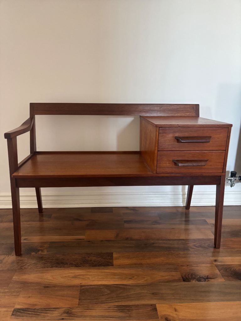 Mid Century Phone Table