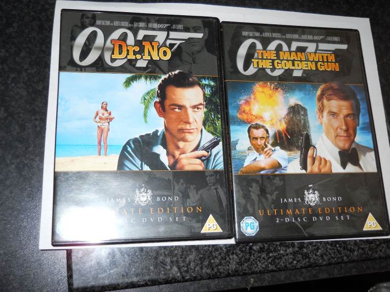 007  / JAMES  BOND VARIOUS DVD  / WILL POST