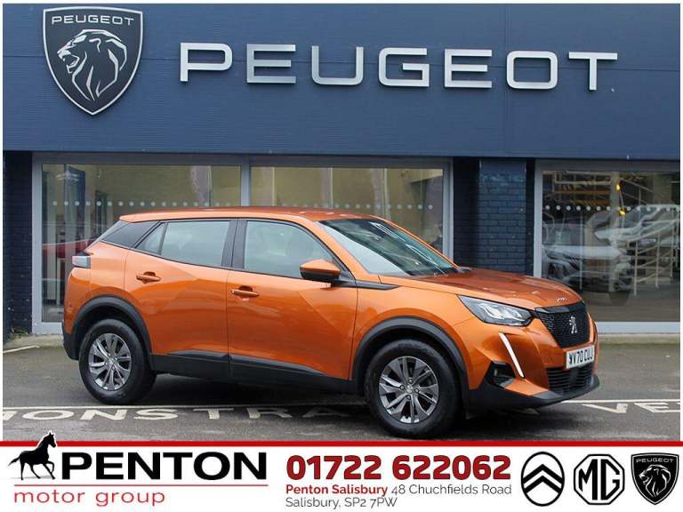 2020 Peugeot 2008 1.2 PureTech Active Premium Euro 6 (s/s) 5dr HATCHBACK Petrol Manual