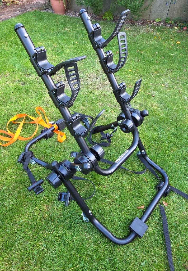 Halfords 3 Bike Rear Mounted Bike Rack – Bike Carrier for Car - Good ...
