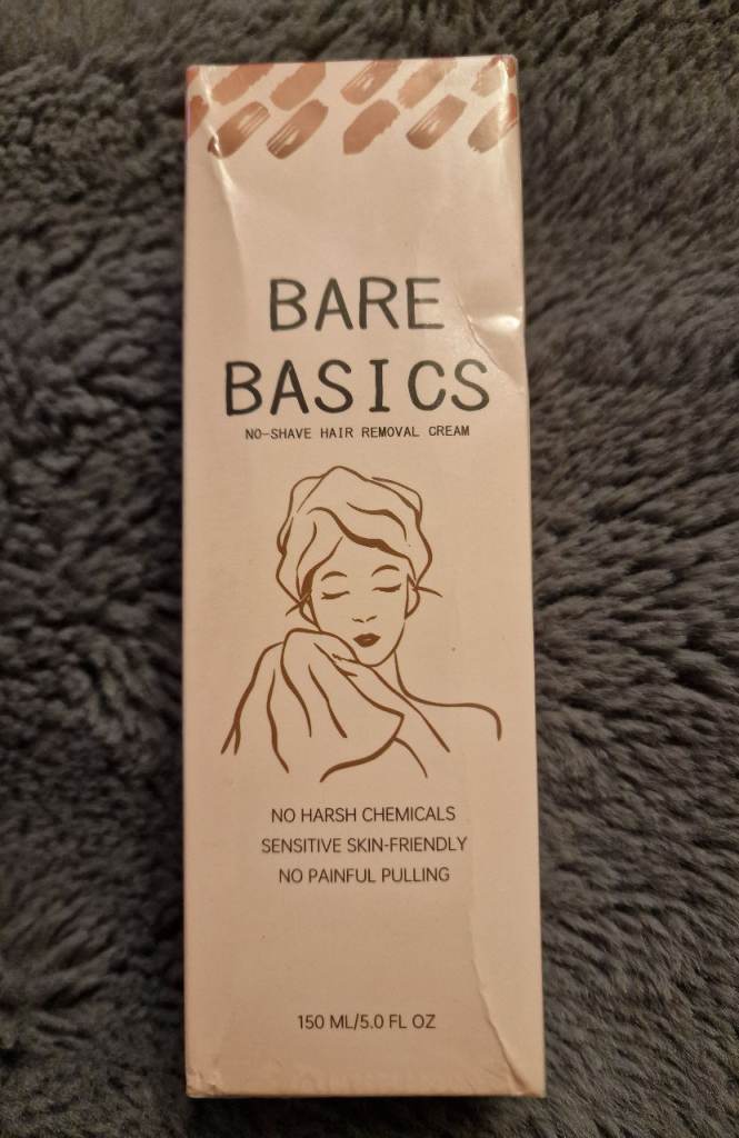 Bare Basics No‑Shave Hair Removal Cream – 150 ml / 5 fl oz