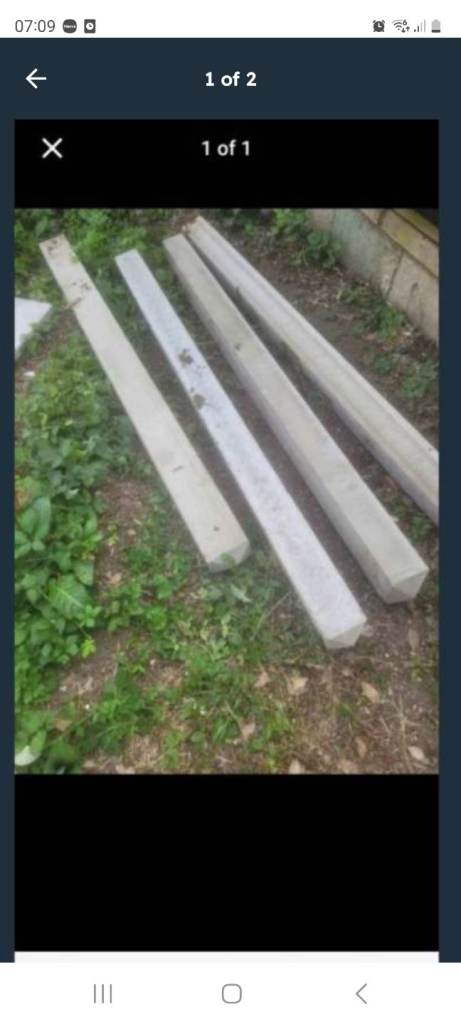 Concrete posts 