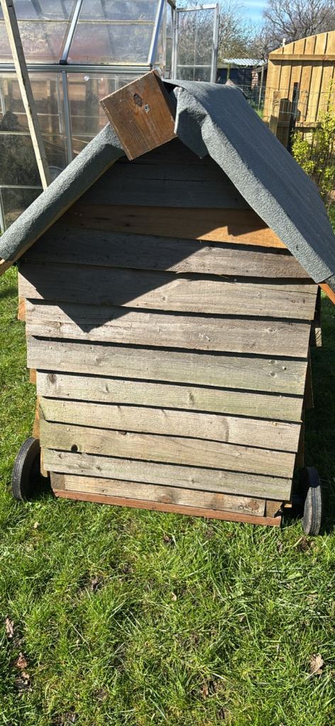 Hand made dog kennel 
