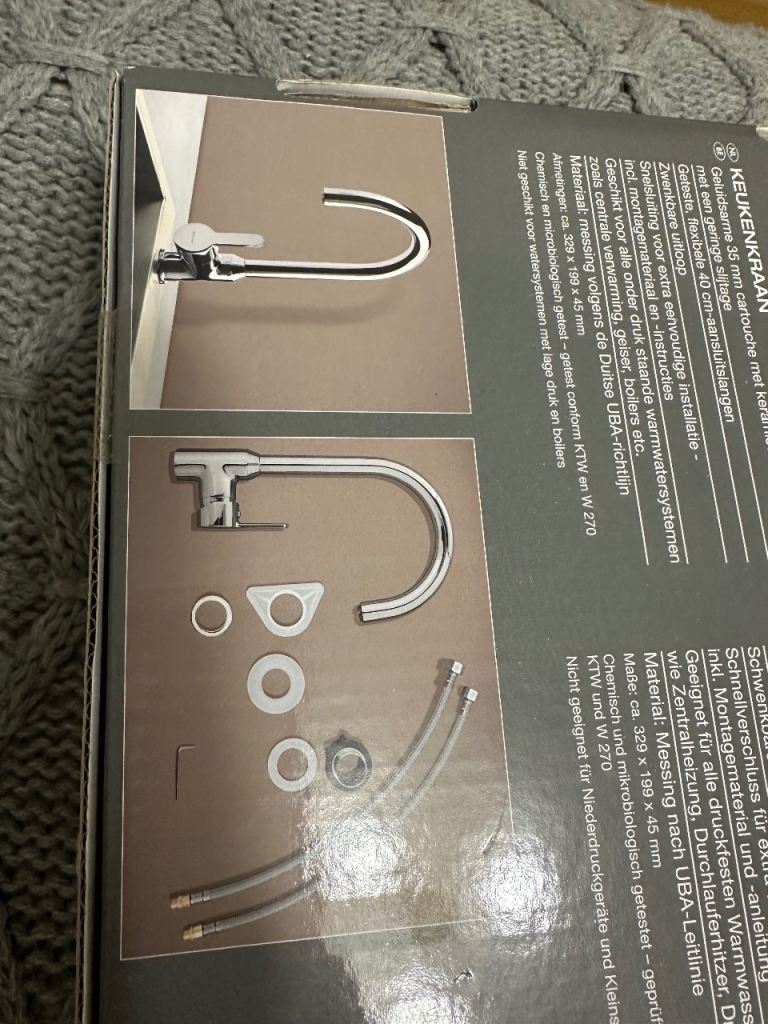 Kitchen mixer tap miomare