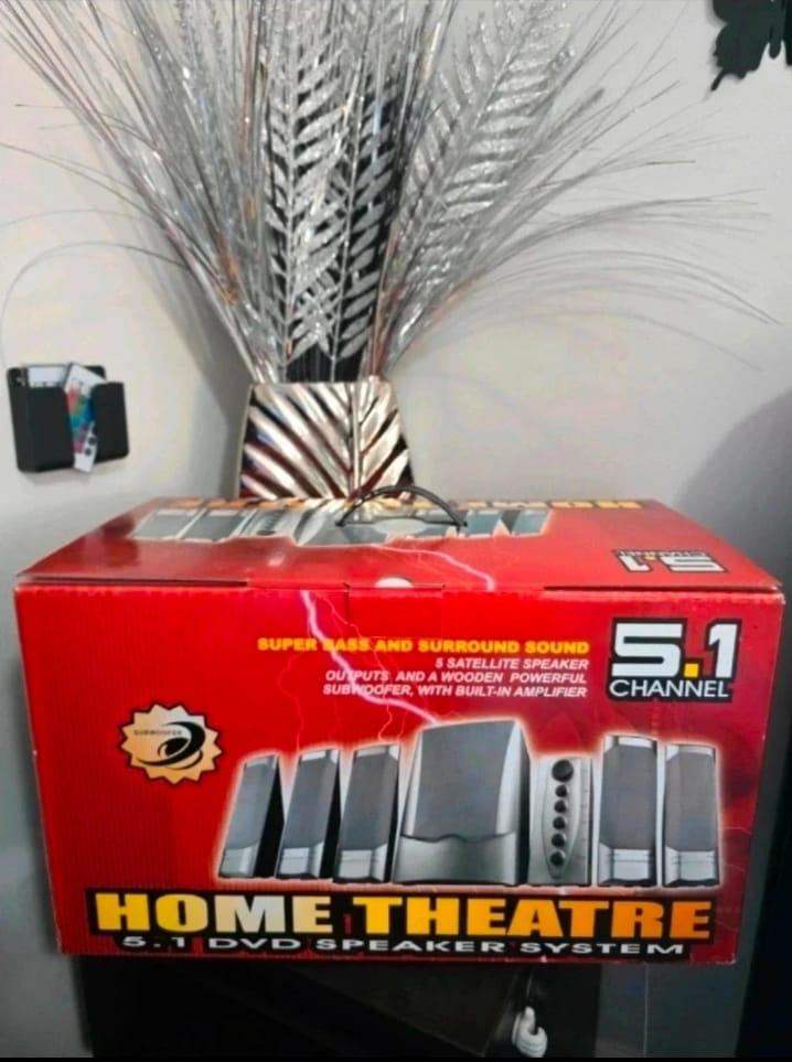 New 5.1 Channel Home Theatre Speaker System