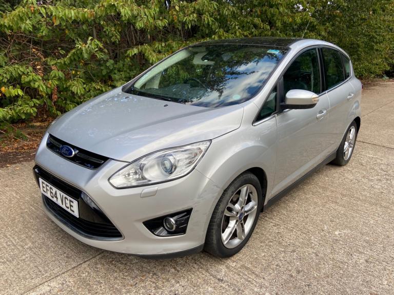 2015 Ford C-Max 1.0 Titanium X 5dr Silver 38k Miles FSH Years MOT Warranty £35 Road Tax MPV Petro...